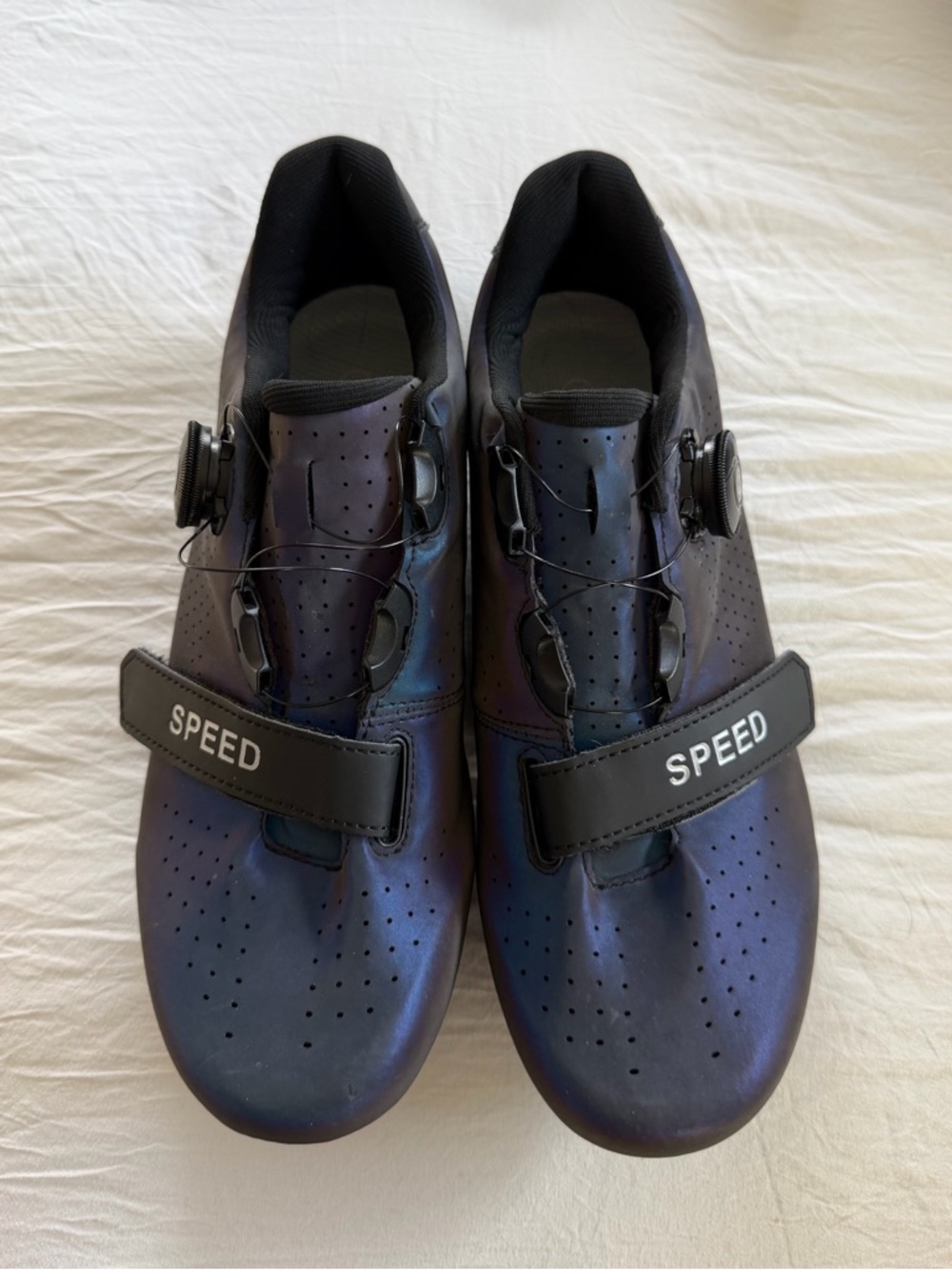 Holographic Speed Spin Bike Shoes 41